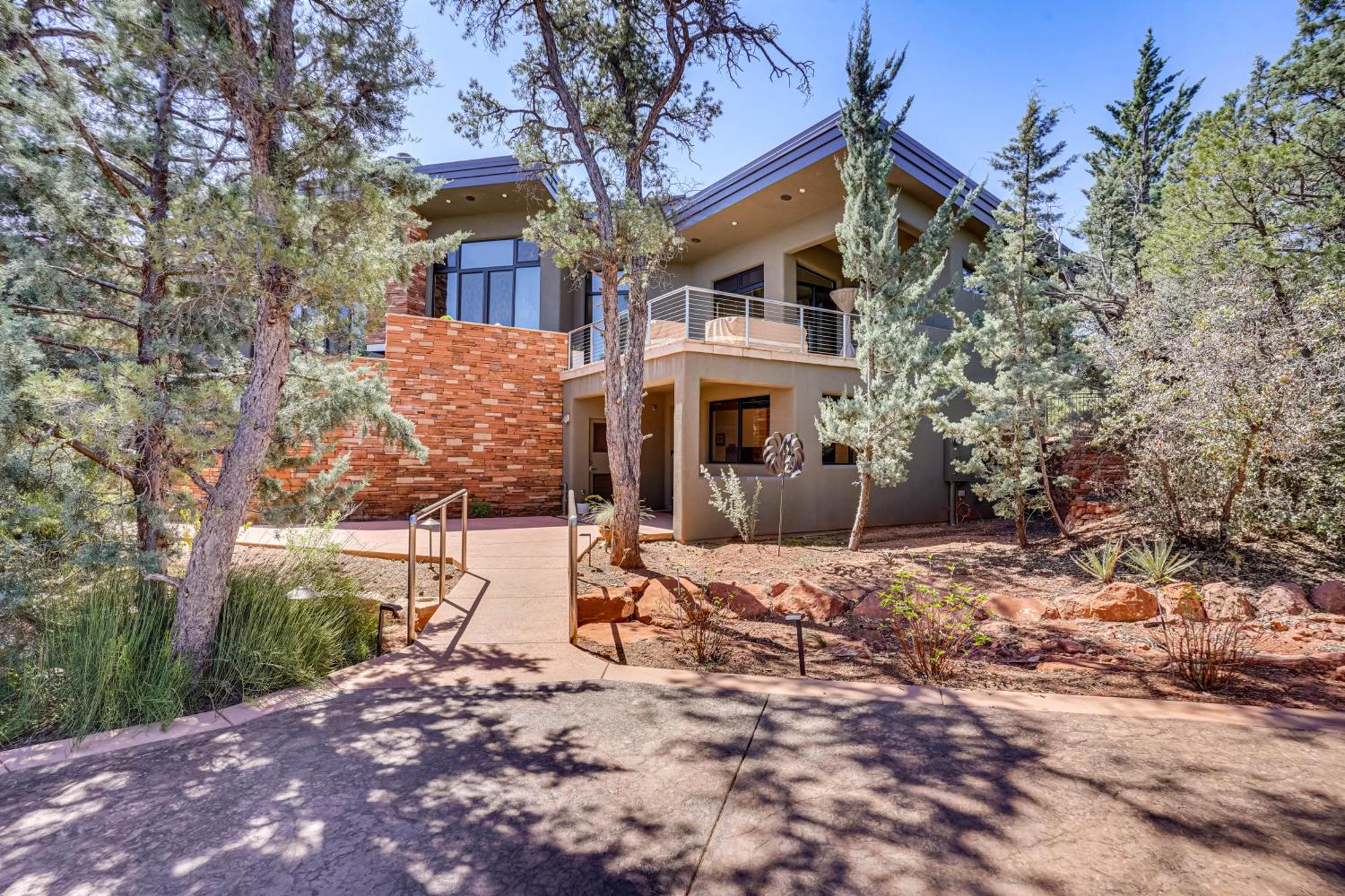 Sedona Couples Retreat With Patio Walk To Trails! Lejlighed Eksteriør billede