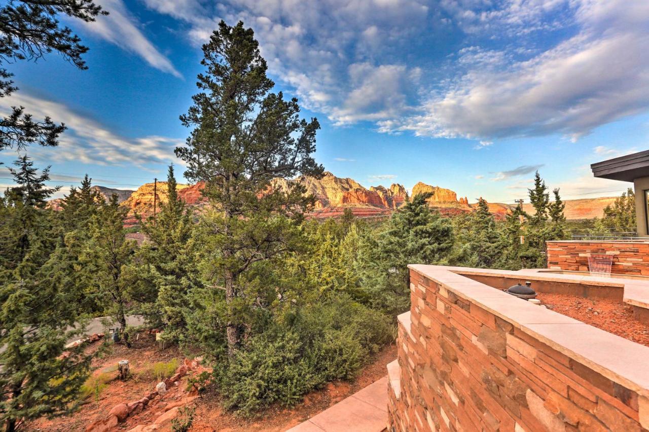 Sedona Couples Retreat With Patio Walk To Trails! Lejlighed Eksteriør billede